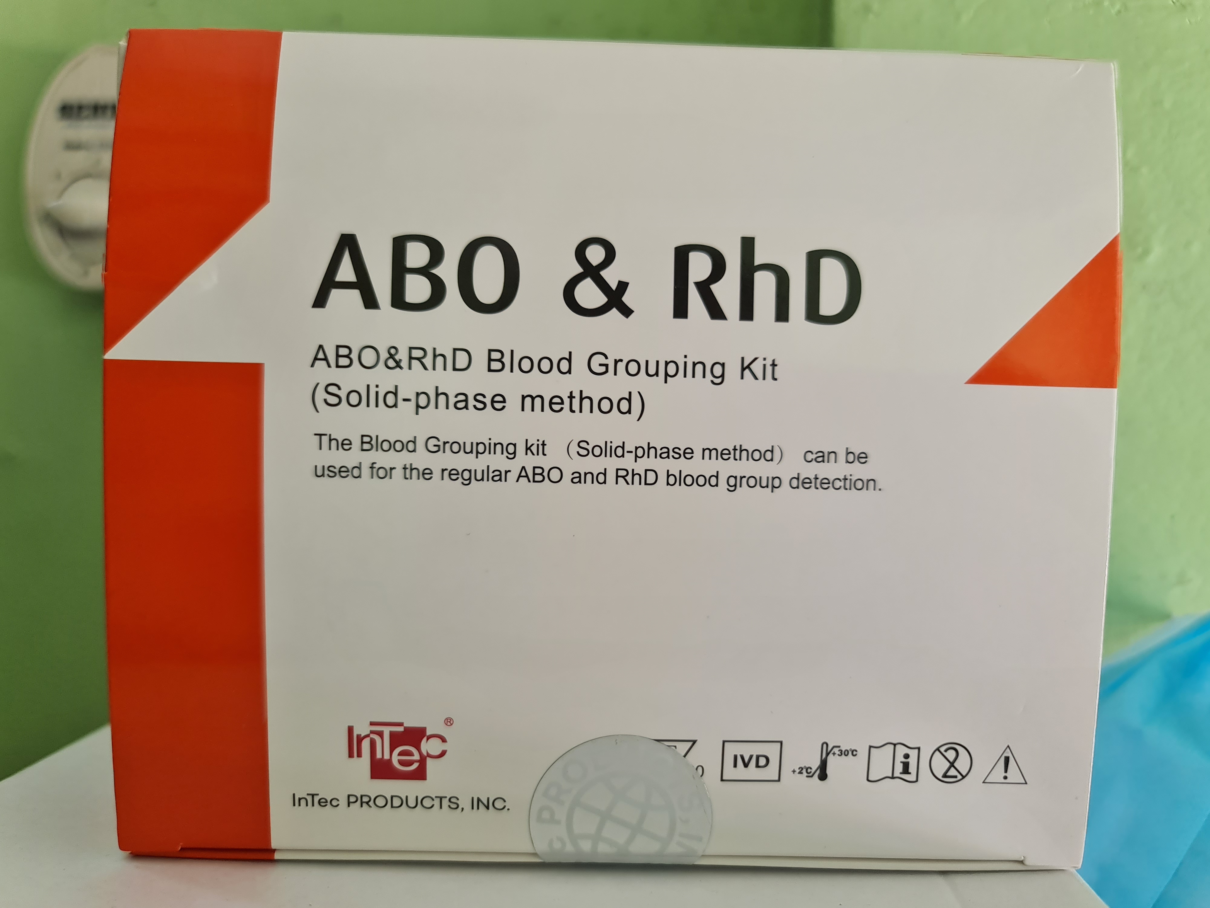 Test Định nhóm máu ABO Rh